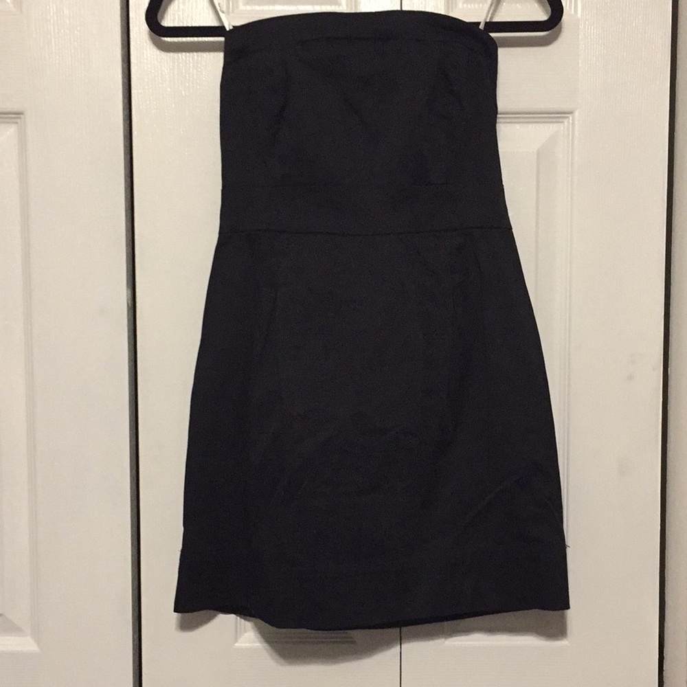 Guess strapless little black dress